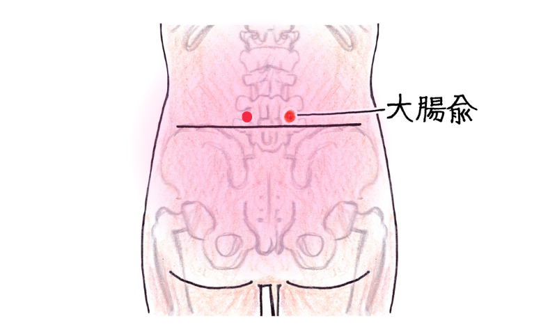 腰　大腸愈　ツボ